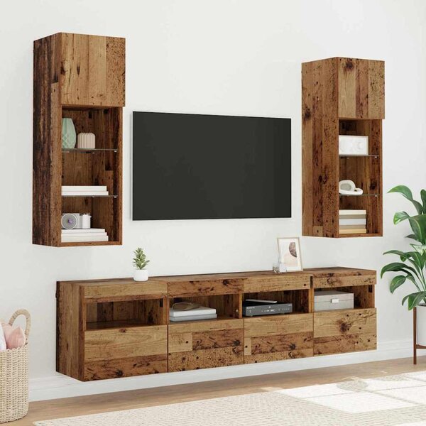 TV Fali Szekrény Öreg fa 40 x 30 x 40 cm Faanyag