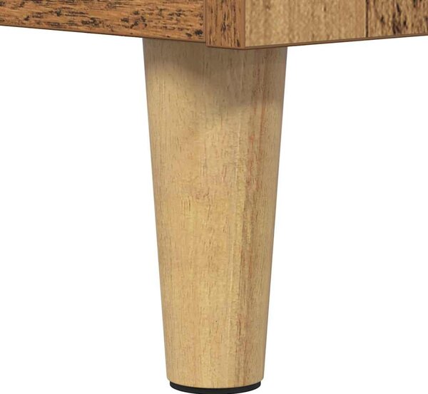 Cipőszekrény fiókkal tárolóval Öreg fa 102 x 36 x 60 cm Faanyag