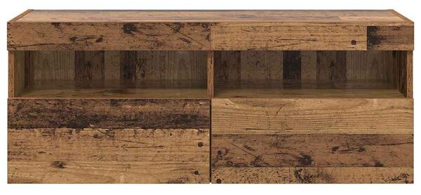 TV Fali Szekrény Öreg fa 100 x 30 x 40 cm Faanyag