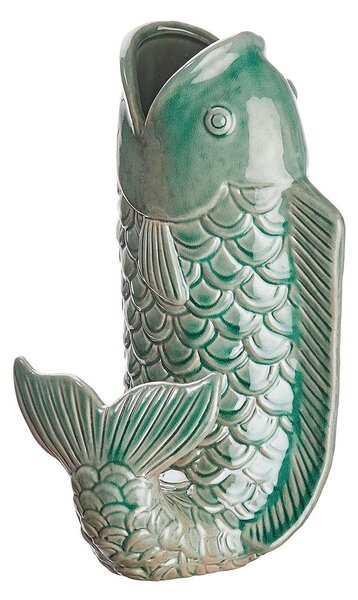 KOI váza, zsályazöld 26 cm