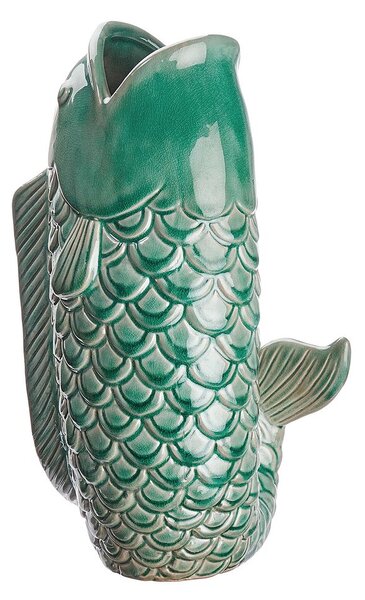 KOI váza, zsályazöld 26 cm