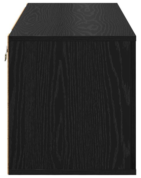 Cipőszekrény polcokkal Musta tammi 100 x 35 x 38 cm Faanyag