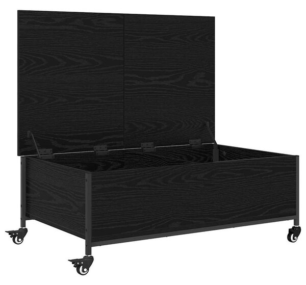 Dohányzóasztal Fekete tölgy 91 x 55 x 32 cm Faanyag