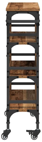 Konyhai kocsi Öreg fa 53 x 20 x 76 cm Faanyag
