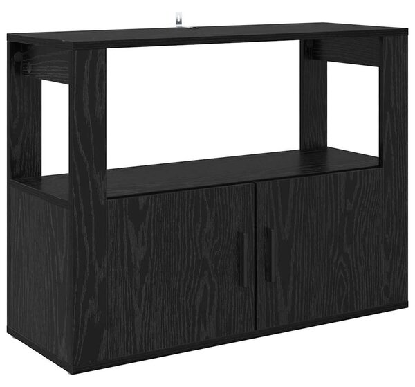 Széf Musta tammi 80 x 30 x 60 cm Faanyag