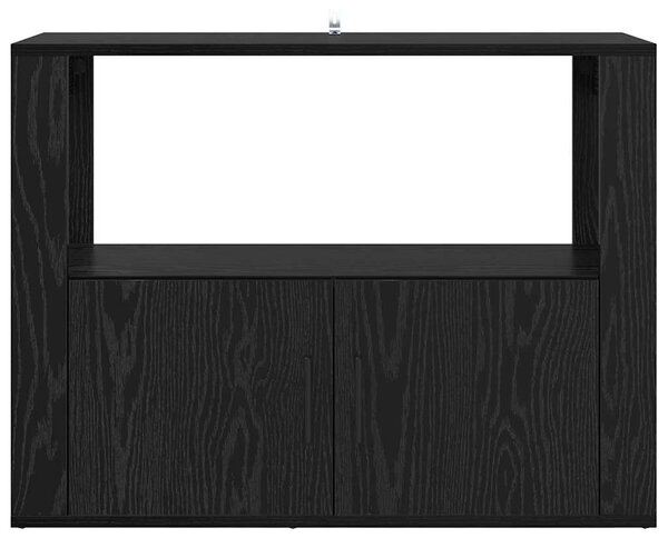 Széf Musta tammi 80 x 30 x 60 cm Faanyag