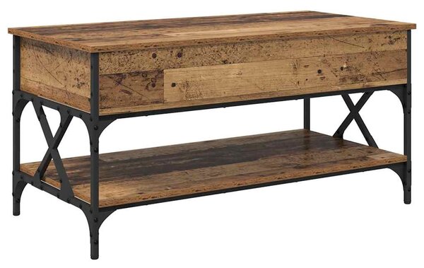 Dohányzóasztal Öreg fa 100 x 50 x 50 cm Faanyag