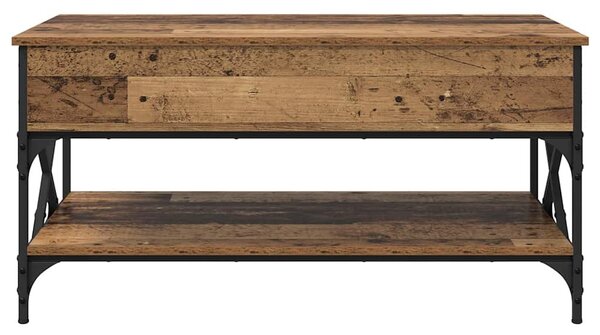 Dohányzóasztal Öreg fa 100 x 50 x 50 cm Faanyag