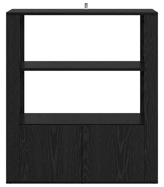 Széf Musta tammi 30 x 80 x 90 cm Faanyag