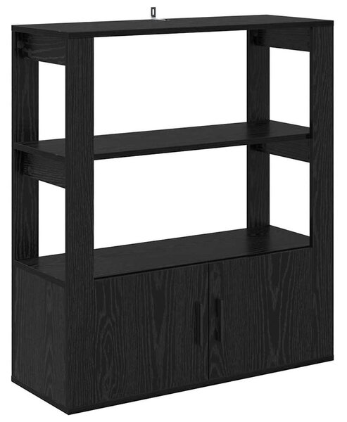 Széf Musta tammi 30 x 80 x 90 cm Faanyag
