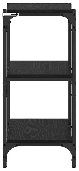Könyvespolc Musta tammi 40 x 33 x 71 cm Faanyag
