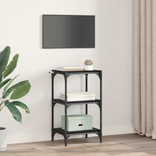 Könyvespolc Musta tammi 40 x 33 x 71 cm Faanyag