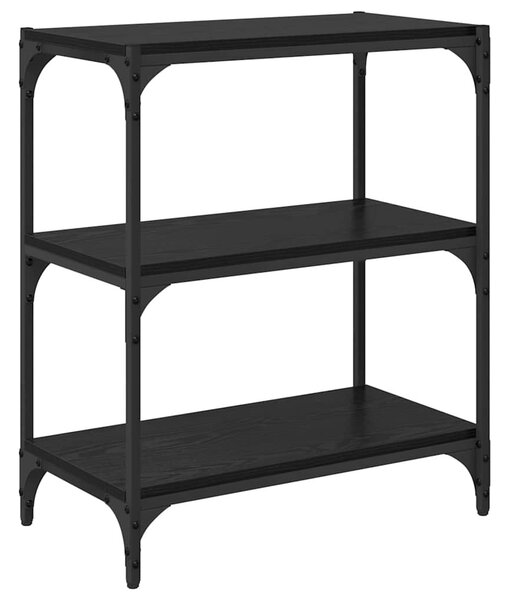 Könyvespolc Musta tammi 60 x 33 x 71 cm Faanyag