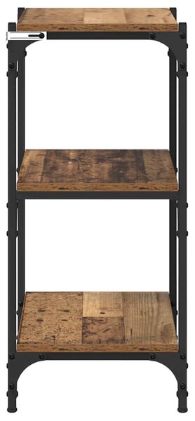Könyvespolc Régi fa 40 x 33 x 71 cm Faanyag