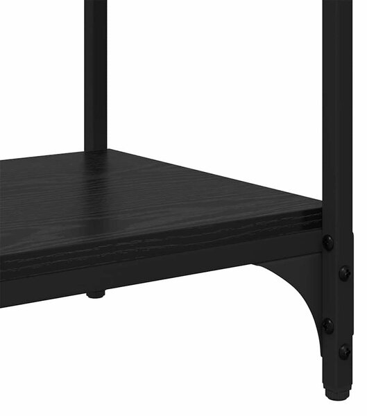Könyvespolc Musta tammi 100 x 33 x 71 cm Faanyag