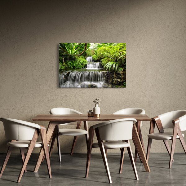 Kép - vízesés az esőerdőben (90x60 cm)