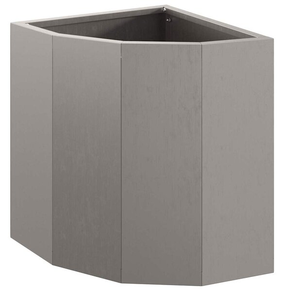 Sarok Virágtartó Rozsdás 30 x 30 x 35 cm időjárásálló acél
