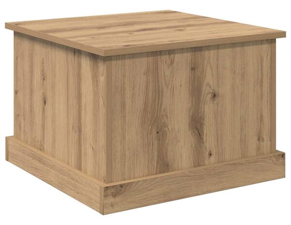 Dohányzóasztal kézműves tölgy 50 x 50 x 35 cm Faanyag