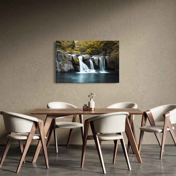 Kép - vízesés, Lushan, Kína (90x60 cm)