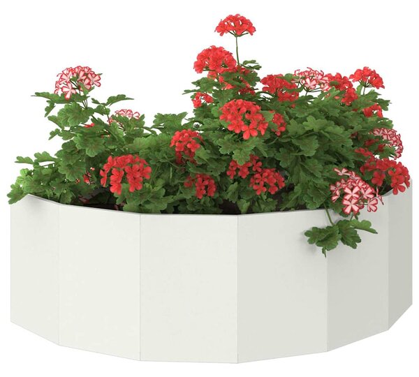 Növénytartó Fehér 120 x 60 x 35 cm Acél