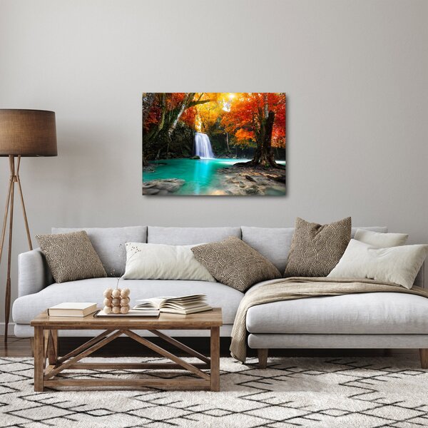 Kép - Smaragd lagúna (70x50 cm)