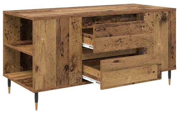 Dohányzóasztal with Drawer Régi fa 102 x 44.5 x 50 cm Faanyag