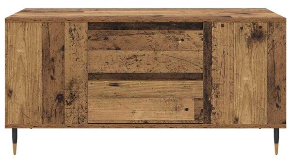 Dohányzóasztal with Drawer Régi fa 102 x 44.5 x 50 cm Faanyag