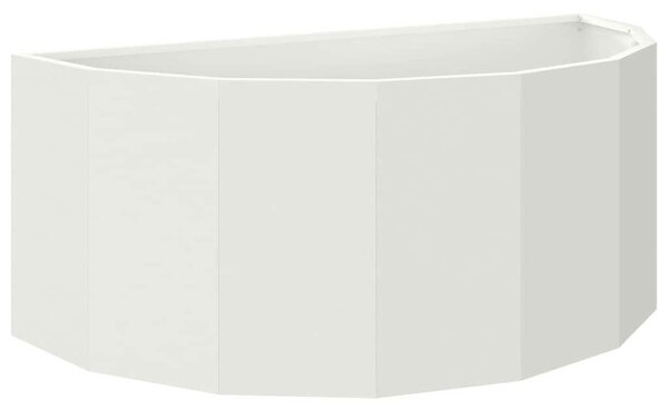 Növénytartó Fehér 90 x 45 x 35 cm Acél