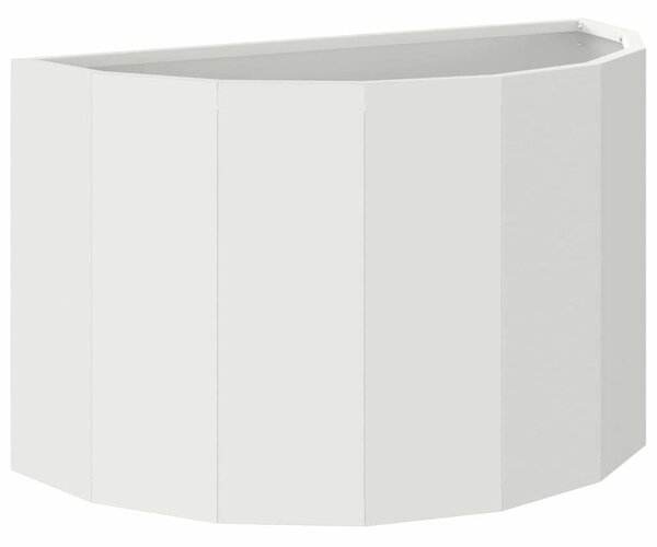 Növénytartó Fehér 60 x 30 x 35 cm Acél