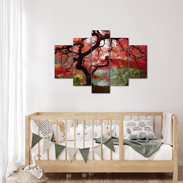 Red Japanese Maple, Portland, Oregon képe (150x105 cm)