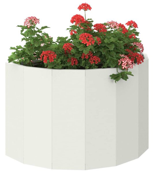 Növénytartó Fehér 60 x 30 x 35 cm Acél