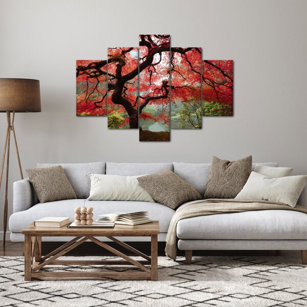 Red Japanese Maple, Portland, Oregon képe (150x105 cm)