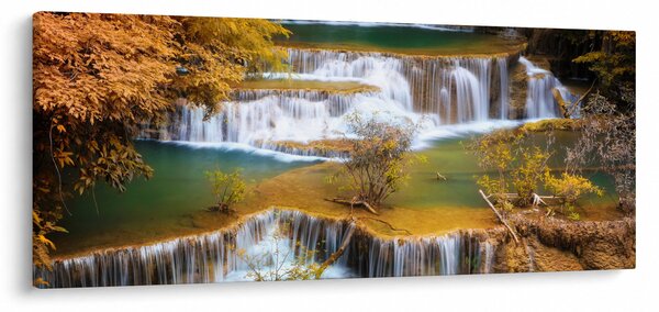 Kép - Huay, Mae, Khamin, vízesés, Thaiföld (120x50 cm)