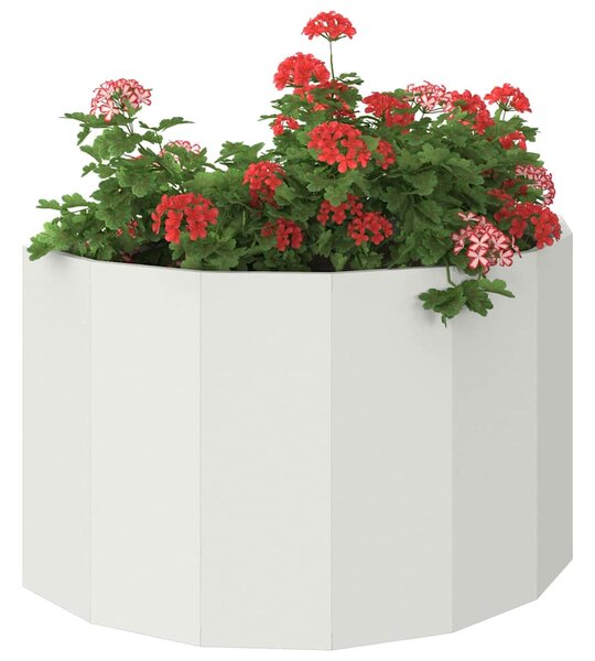 Növénytartó Fehér 90 x 45 x 50 cm Acél