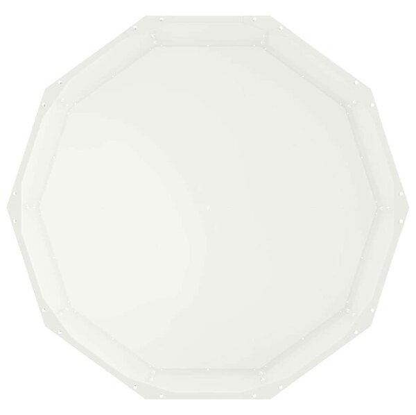 Növénytartó Fehér 90 x 90 x 35 cm Acél