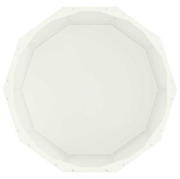 Növénytartó Fehér 60 x 60 x 35 cm Acél
