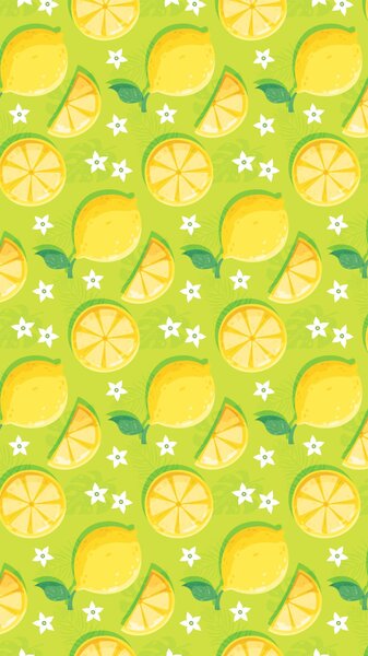 Gyorsan száradó strandtörölköző LEMONS 100x180 cm zöld, 100% mikroszálas