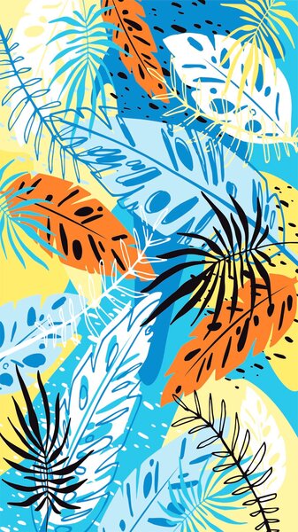 Gyorsan száradó strandtörölköző SUMMER FRESH 100x180 cm színes, 100% mikroszálas