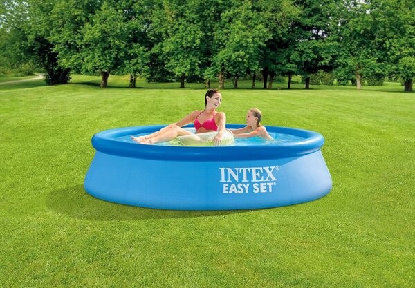 Felfújható medence Intex, 244x61 cm, 1900 liter, Easy Set 28106NP
