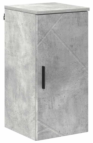 Fürdőszoba bútor szett 5 db Beton Szürke 35 x 30 x 192 cm