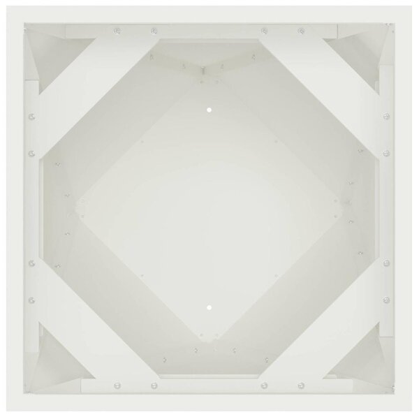 Növénytartó Fehér 50 x 50 x 75 cm Acél