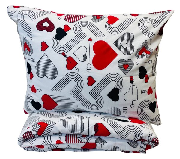 Love dream flanel ágyneműhuzat 200x140cm+90x70cm TiaHome