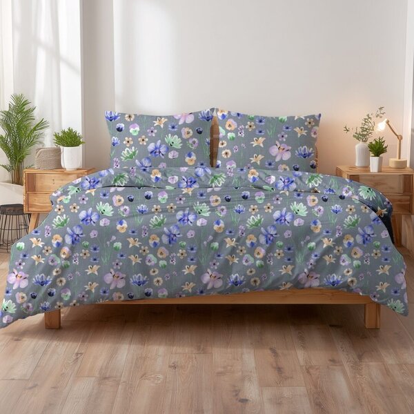 Hintertux flanel ágyneműhuzat 200x140cm+90x70cm TiaHome