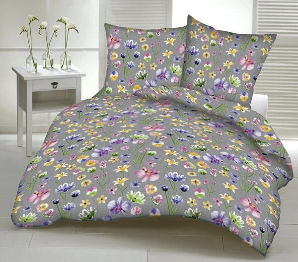Hintertux flanel ágyneműhuzat 200x140cm+90x70cm TiaHome