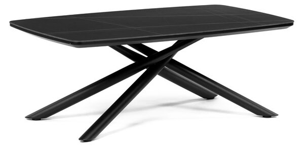 Dohányzóasztal 120 × 70 × 46 cm, szinterezett kerámia, márvány AHG-X7227 BK