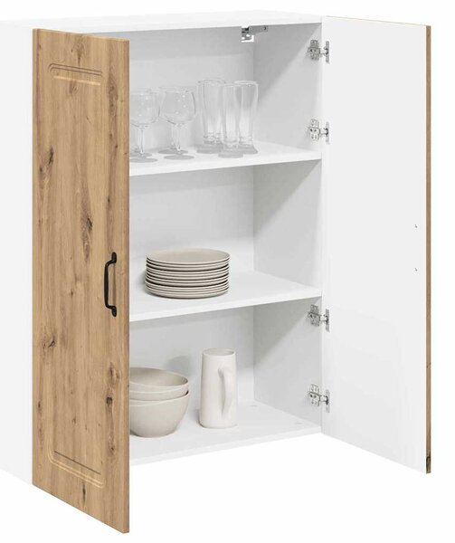 Konyhaszekrény polcokkal Artisan tölgy 80 x 31 x 100 cm Faanyag