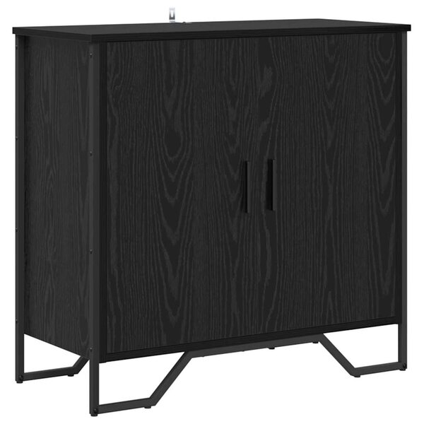 Széf Musta tammi 78 x 35.5 x 74.5 cm Faanyag