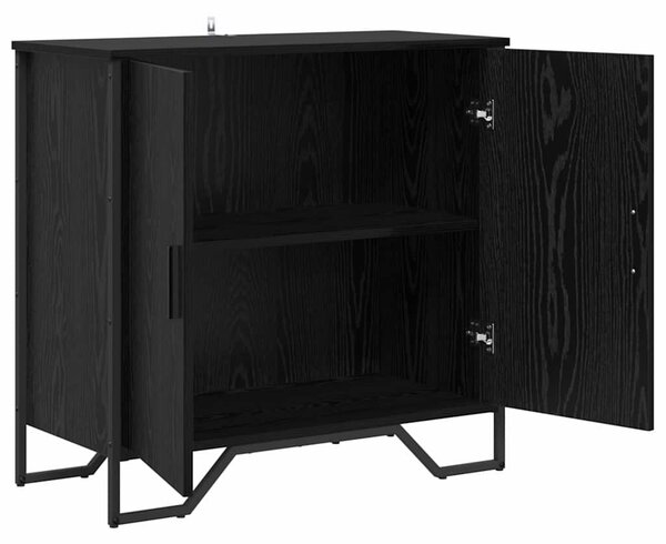 Széf Musta tammi 78 x 35.5 x 74.5 cm Faanyag