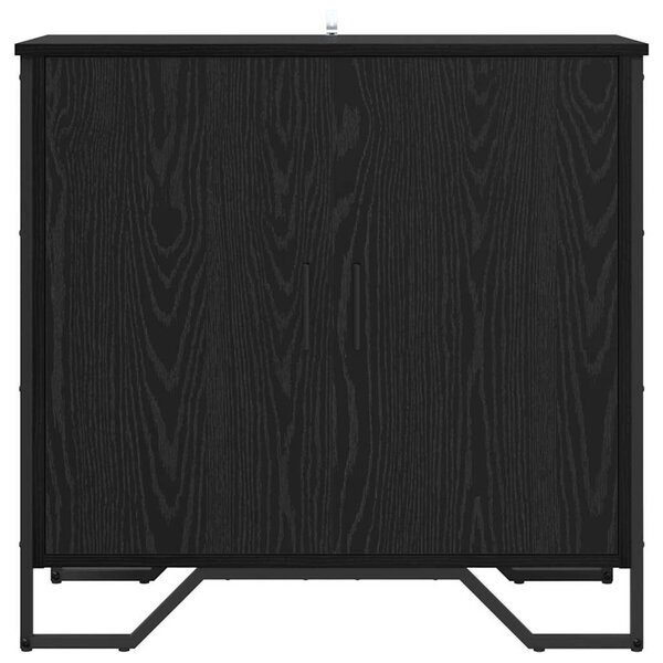 Széf Musta tammi 78 x 35.5 x 74.5 cm Faanyag