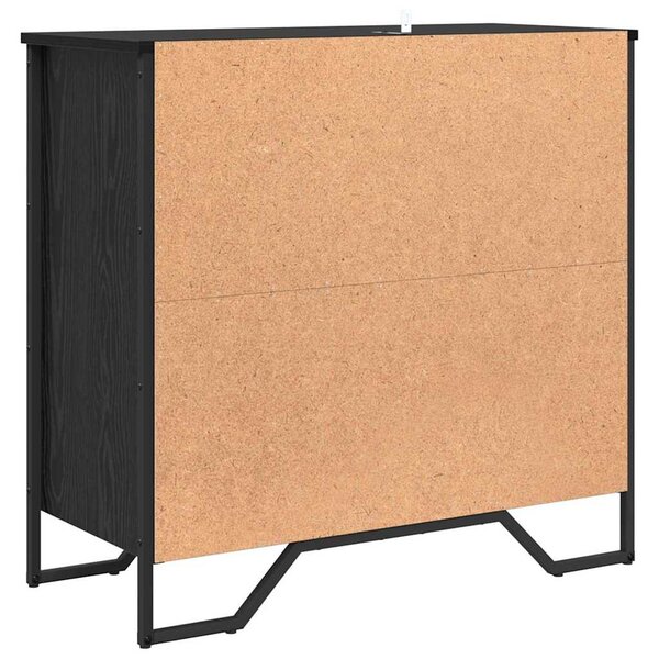 Széf Musta tammi 78 x 35.5 x 74.5 cm Faanyag